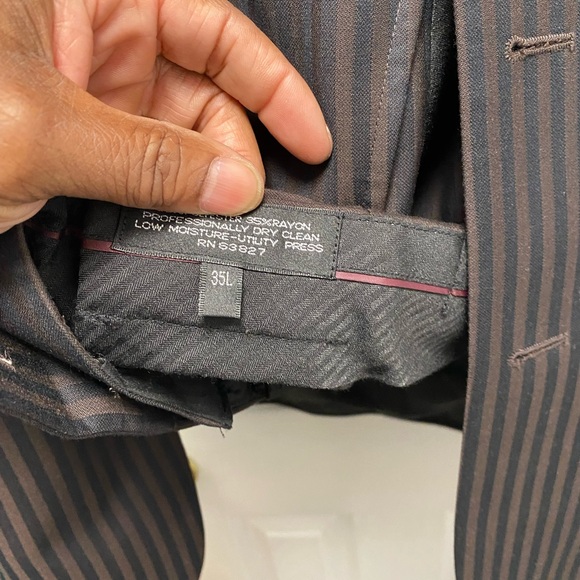 Stacy adams tux size 42Long brown and black - Picture 9 of 12